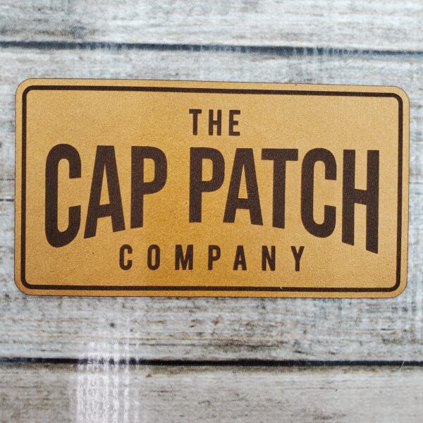 Large Leather Patch - Engraved