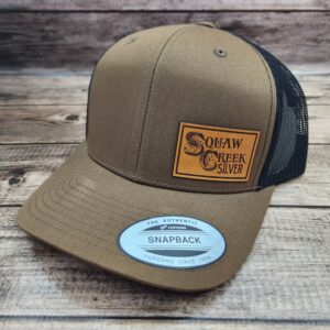 Custom Leather Patch Hat